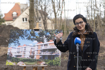 Gdańsk, ul. Kopernika. Symboliczne zainaugurowanie...
