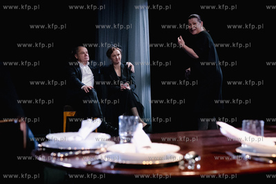 Gdańsk. Scena Malarnia. Próba medialna spektaklu...