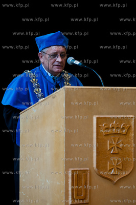 Gdansk. Uniwersytet Gdanski. Aula wydzialu Filologicznego....