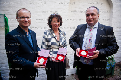 Gdansk. Muzeum Domu Uphagena. Uroczysta inauguracja...