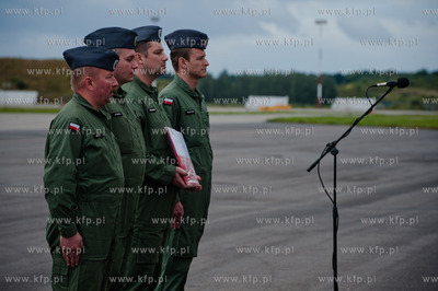 22 Baza Lotnictwa Taktycznego w Malborku. Uroczystosc...