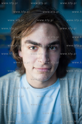 Gdansk. Przemek Szalinski, pomyslodawca akcji charytatywnej...