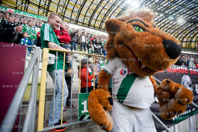 Gdansk. PGE Arena. Mecz o mistrzostwo Ekstraklasy....