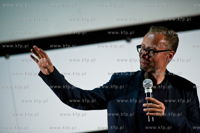 Gdynia. 39 Festiwal Filmowy w Gdyni. Spotkanie z rezyserem...