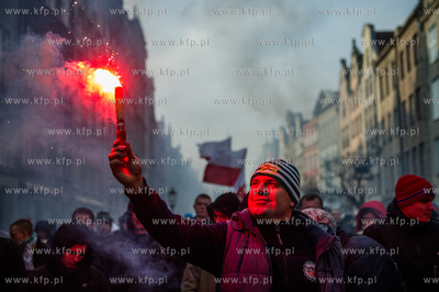 Gdansk. Narodowy Dzien Pamieci Zolnierzy Wykletych....