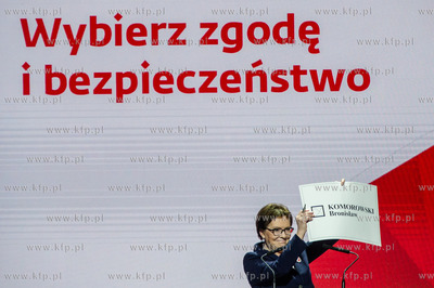 Sopot. Hala 100-lecia. Final Maratonu Poparcia Bronislawa...