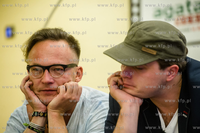 Gdynia. Festiwal Filmow w Gdyni. Konferencja z tworcami...