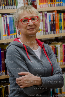 Gdansk. Biblioteka Manhattan w CH Manhattan. Spotkanie...