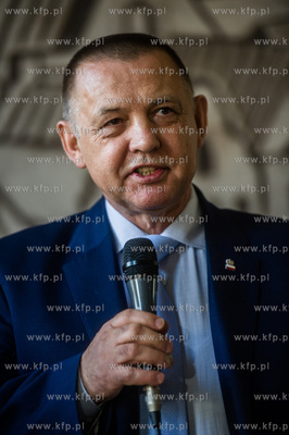 Gdańsk. Siedziba NSZZ Solidarność. Sala Akwen. Spotkanie...