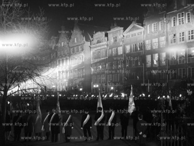 Uroczysty Apel Poleglych na Dlugim Targu w Gdansku...