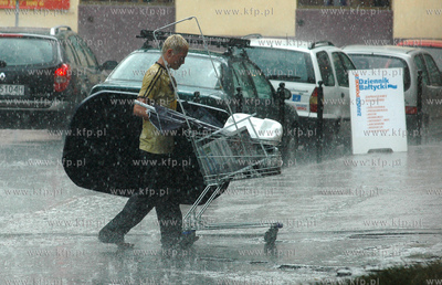 Nad Gdanskiem przeszla gwaltowna ulewa.
03.08.2006
Fot....