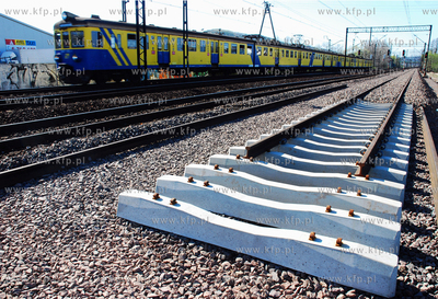 Wymaina torowiska w okololicy Rumii Janowo.16.04.2007fot....