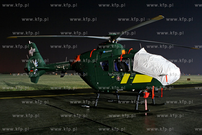 Gdansk , Rebiechowo Nz.Eurocopter EC135 W malowaniu...