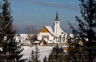 Zakopane, Nz. Kosciol parafialny na Cyrhli pod wezwaniem...