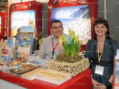 Berlin. Polski pawilon na International Tourism Bourse...