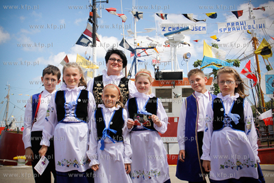 Puck XII Ogolnoswiatowy Zjazd Kaszubow. Uroczystosci...