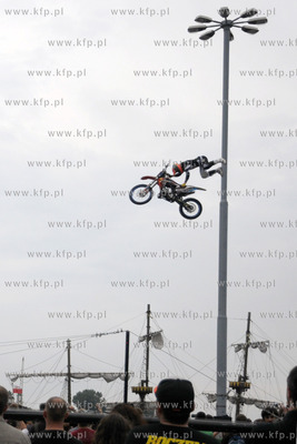 Gdynia, Skwer Kosciuszki. Red Bull X-Fighters Jams....