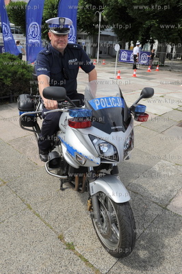 Sopot - molo. Uroczyste obchody Swieta Policji, podczas...
