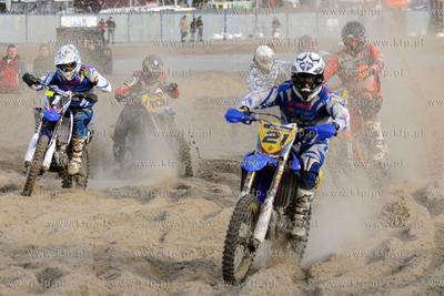 XX Final WOSP w Gdyni. Zawody Motocrossowe na Plazy...