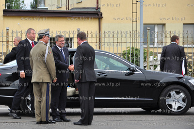 Udzial Prezydenta Rzeczypospolitej Polskiej Bronislawa...