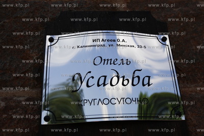 Rosja. Obwod Kaliningradzki, Pavlovka. Hotel Usadba...