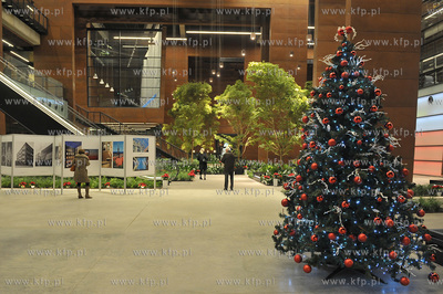 Europejskie Centrum Solidarnosci. Gdansk. Swiateczny...