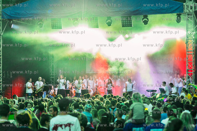 Od godzin porannych 23 lipca trwało w Pelplinie "Przystań"...