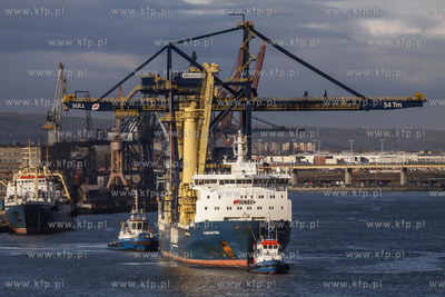 Suwnica nabrzeżowa do rozładunku ładunków masowych...