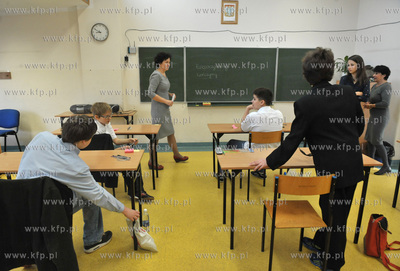 Sprawdzian szóstoklasisty w Szkole Podstawowej 58...