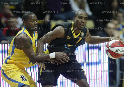 Gdynia. Polska Liga Koszykowki. Mecz Asseco Prokom...