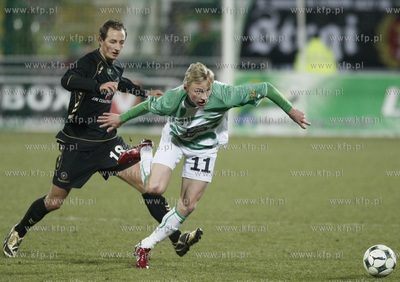 Gdansk.Mecz o mistrzostwo ekstraklasy Lechia Gdansk...