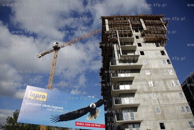 Budowa osiedla Citi Park na gdanskiej Zaspie.
12.10.2012
fot....