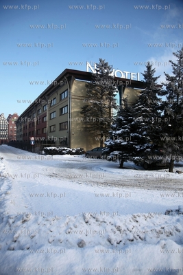 Hotel Novotel Centrum przy ul.Pszennej w Gdansku. ...