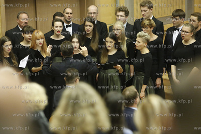 Aula wydziału Prawa i Administracji Uniwersytetu Gdańskiego....