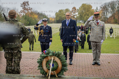 Cmentarz Francuski w Gdańsku - obchody Święta Niepodległosci...