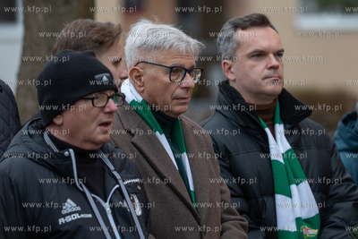 Żabianka. Orłowska 7.  Odsłonięcie tablicy upamiętniającej...