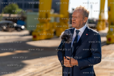 Konferencja Premiera Donalda Tuska po spotkaniu z pracownikami...
