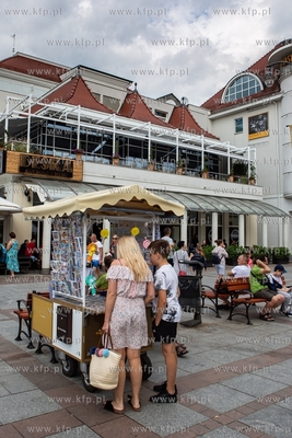 Sopot, Plac Zdrojowy. Mobilna poczta. 16.08.2019 /...