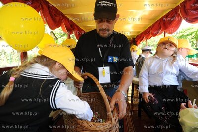 Zachodniopomorskie, Niechorze. Prezydent Lech Kaczynski...