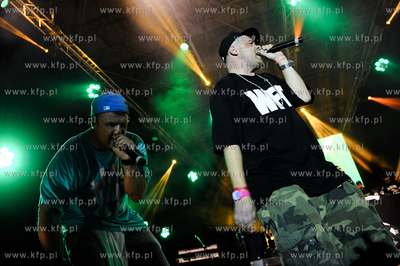 Gdansk. Scena Letnia. Festiwal MTV Gdansk Dzwiga Muze....