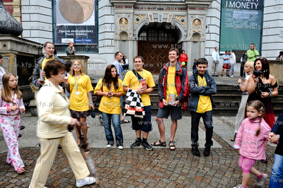 Gdansk. Dlugi Targ. Wolontariusze Hospicjum im Ks....