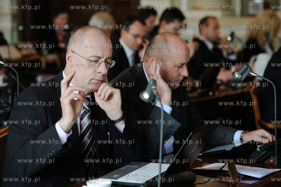 Gdansk. Nowy Ratusz. Sesja Rady Miasta Gdanska. 
27.10.2011
fot....
