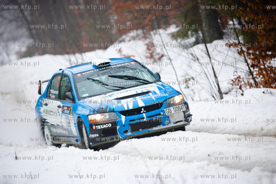 Skrzeszewo. Odcinek specjalny 8 Rajdu Lotos Baltic...