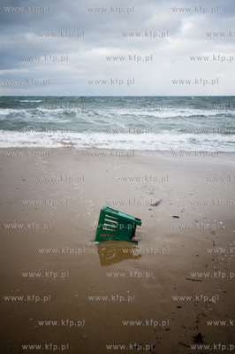 Ggansk. Gorki Zachodnie. Wysoka fala i calkowicie zalana...