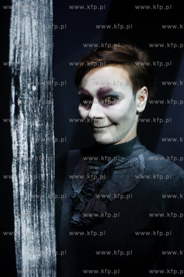 Gdansk. Teatr Wybrzeze. Proba spektaklu pt. Martwe...