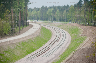 Gdansk. Matarnia. Kolej na PKM - Dzien Otwarty powstajacej...