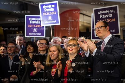Gdansk. Oliwa. Restauracja Classic. Druga tura wyborow...