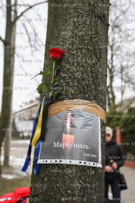 Zorganizowany pod Konsulatem Ukrainy, wiec poparcia...