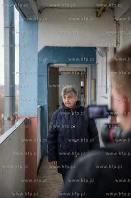 Gdansk. Nowy Port. Kandydaci do Rady Dzielnicy zwiazani...