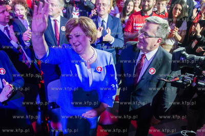 Sopot. Hala 100-lecia. Final Maratonu Poparcia Bronislawa...